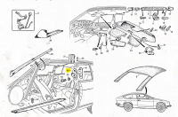 116345301610 Alfa Romeo Alfetta & GTV4+GTV6 (1600-2000) - Schließkeil