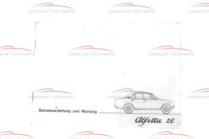 Alfa Romeo Alfetta  (116) 1.6 Betriebsanleitung