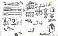 10548450200213 Alfa Romeo Giulia Super & GT Junior & Spider Junior (1300-1600) / Berlina & GTV & Spider (1750-2000) - Dichtung