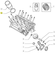 60523348 60809527 Alfa Romeo 166 / 156 / 155 / 75 & Fiat Croma - Unterlaufring