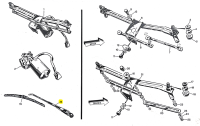 531482 Alfa Romeo Alfasud - wiper arm