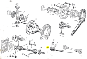 116001793200 Alfa Romeo Alfetta / GTV4 & GTV6 - Achsmanschette Antriebswelle