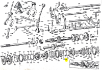 101186 Alfa Romeo Alfasud - transmission synchronizer ring