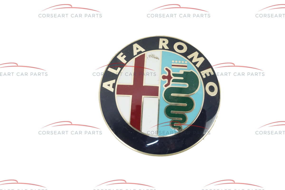 Alfa Romeo - Emblem mit Mechanismus hinten