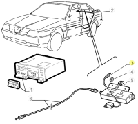 60572752 Alfa Romeo 164 / 155 / GTV / Spider 916 - condenser