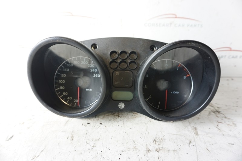Tacho Kombiinstrument 217230km CF3 Zwischenserie Chromringe 