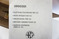5900201 Alfa Romeo 155 Rear Spoiler incl. Material for Fitting